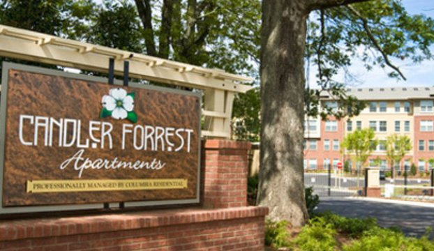 exterior view at Candler Forrest located in Decatur, GA