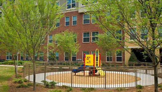 playground at Candler Forrest located in Decatur, GA